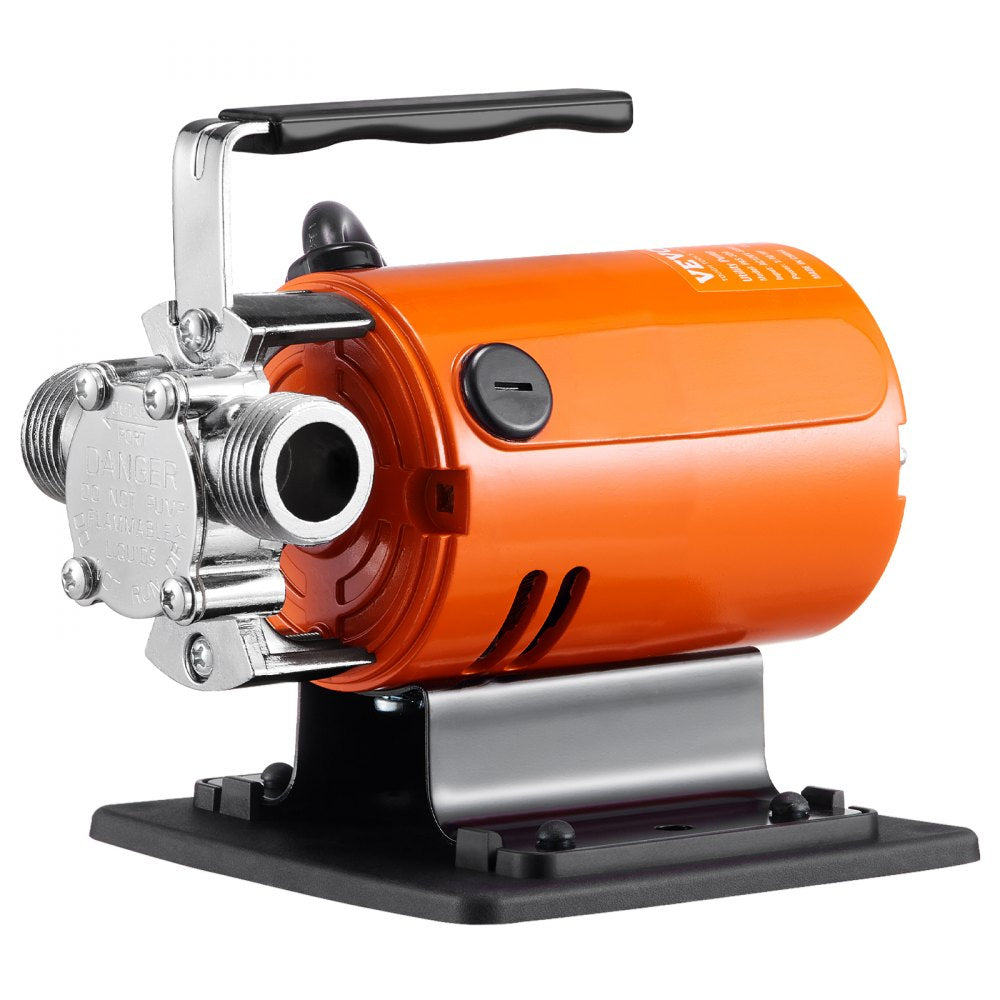 VEVOR Water Transfer Pump, 120V AC 360 GPH 1/10 HP, Portable Electric Utility Pump with 6 ft Suction Hose Kit, Carbon