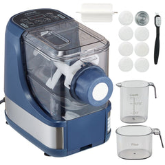 VEVOR Electric Pasta Maker, 150W Automatic Noodle Maker Machine with 8 Pasta Shapes, 4 Intelligent Modes, 500g Flour