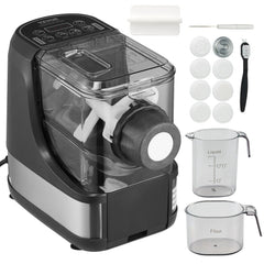 VEVOR Electric Pasta Maker, 150W Automatic Noodle Maker Machine with 8 Pasta Shapes, 4 Intelligent Modes, 500g Flour