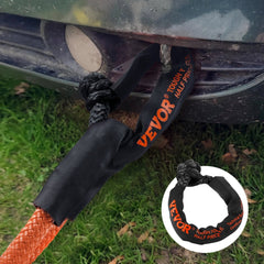 VEVOR Synthetic Soft Shackle, 1/2" x 22" (2 Pack) 44092 lbs (20 Ton) Breaking Strength Recovery Tow Shackles with Extra