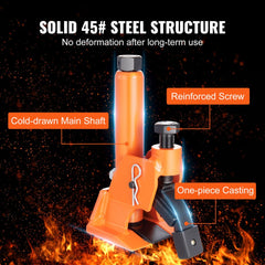 VEVOR Manual Tire Bead Breaker, 38"-42" Tires Changer Tool with Rubber Pad, Protect Aluminum Alloy Hubs, Easy-Operated
