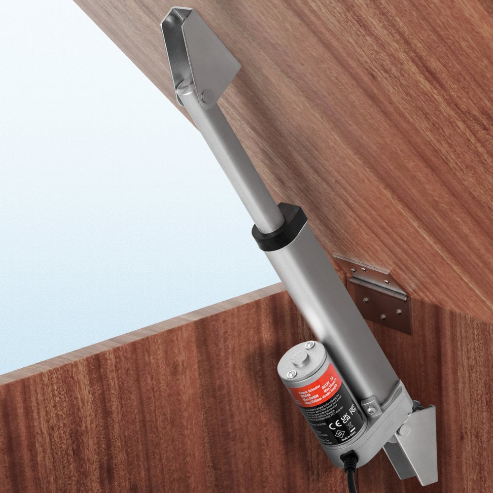 VEVOR Linear Actuator 12V, 4 Inch High Load 330lbs/1500N Linear Actuator, 0.19"/s Linear Motion Actuator with Mounting