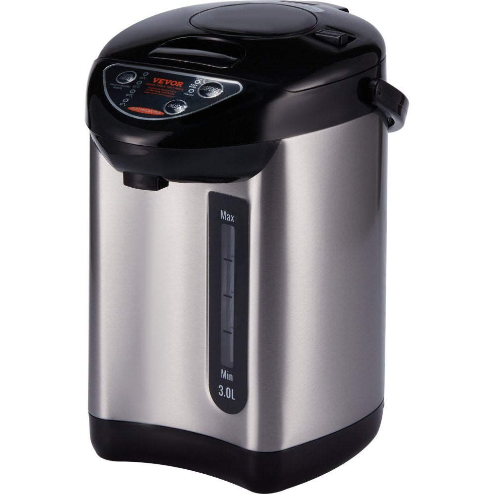 VEVOR Hot Water Dispenser, Adjustable 4 Temperatures Water Boiler and Warmer, 304 Stainless Steel Countertop Water