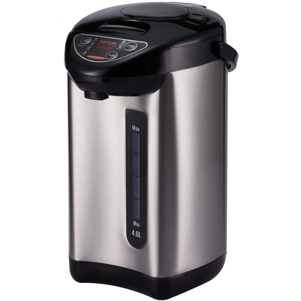 VEVOR Hot Water Dispenser, Adjustable 4 Temperatures Water Boiler and Warmer, 304 Stainless Steel Countertop Water