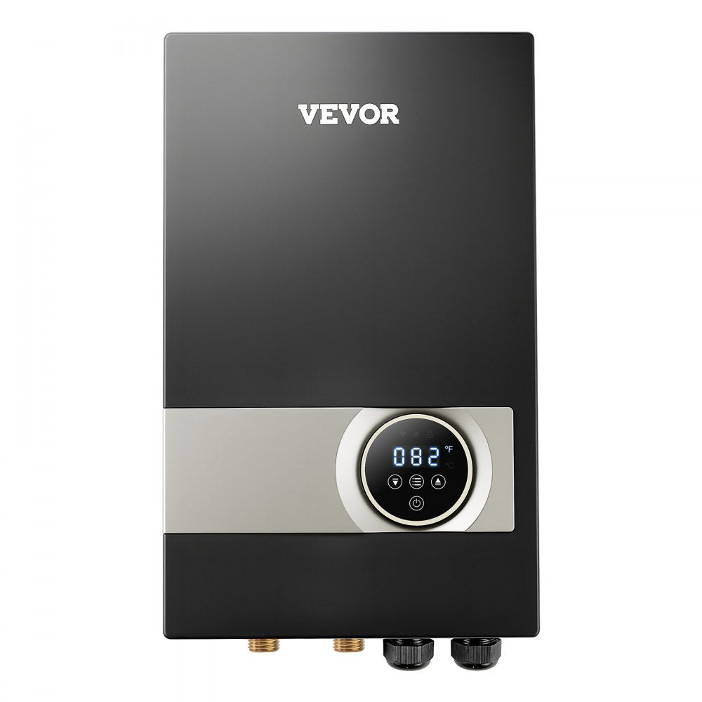 VEVOR Tankless Electric Water Heater, 27kW Instant Hot Water Heater Under Sink, On Demand for Bathroom, Kitchen, Office