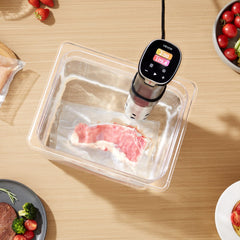 VEVOR Sous Vide Precision Cooker, 1100W Sous-Vide Cooking Machine, WIFI Immersion Circulator with 10 Preset Recipes