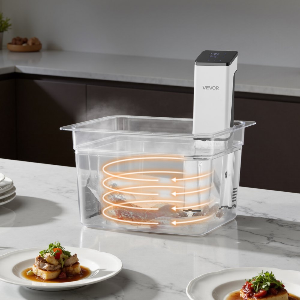 VEVOR Sous Vide Precision Cooker, 850W Sous-Vide Cooking Machine, Immersion Circulator with LED Digital Display, Secure