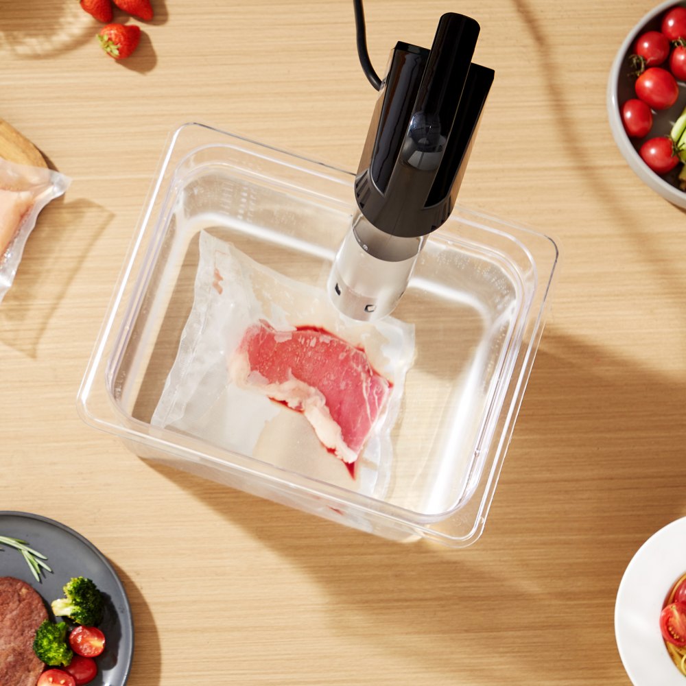 VEVOR Sous Vide Precision Cooker, 1100W Sous-Vide Cooking Machine, Immersion Circulator with LED Digital Display