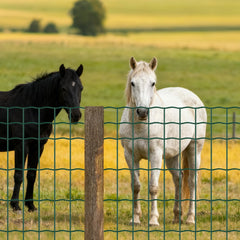 VEVOR Farm Fence, 47 x 984 in, 2 x 4 in Mesh 2.1mm Galvanized Steel Wire Fencing for Cattle, Hog & Sheep, Heavy Duty
