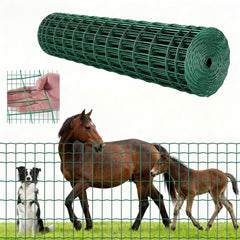 VEVOR Farm Fence, 47 x 984 in, 2 x 4 in Mesh 2.1mm Galvanized Steel Wire Fencing for Cattle, Hog & Sheep, Heavy Duty