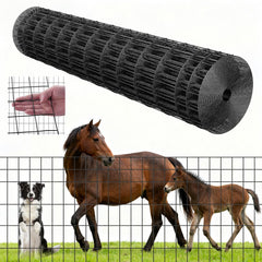 VEVOR Farm Fence, 48 in x 50 ft, 2 x 4 in Mesh 14 Gauge Galvanized Steel Wire Fencing for Cattle, Hog & Sheep , Heavy