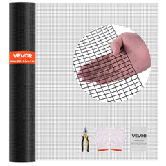 VEVOR Hardware Cloth 60 in x 100 ft, 1/2 in 19 Gauge Galvanized Wire Mesh Roll, Weather-Resistant Vinyl Coated Chicken