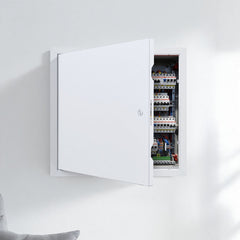 VEVOR Access Panel for Drywall, 15.2 x 15.2 in Galvanized Steel Access Door, Easy Install Hinged Service Panel with