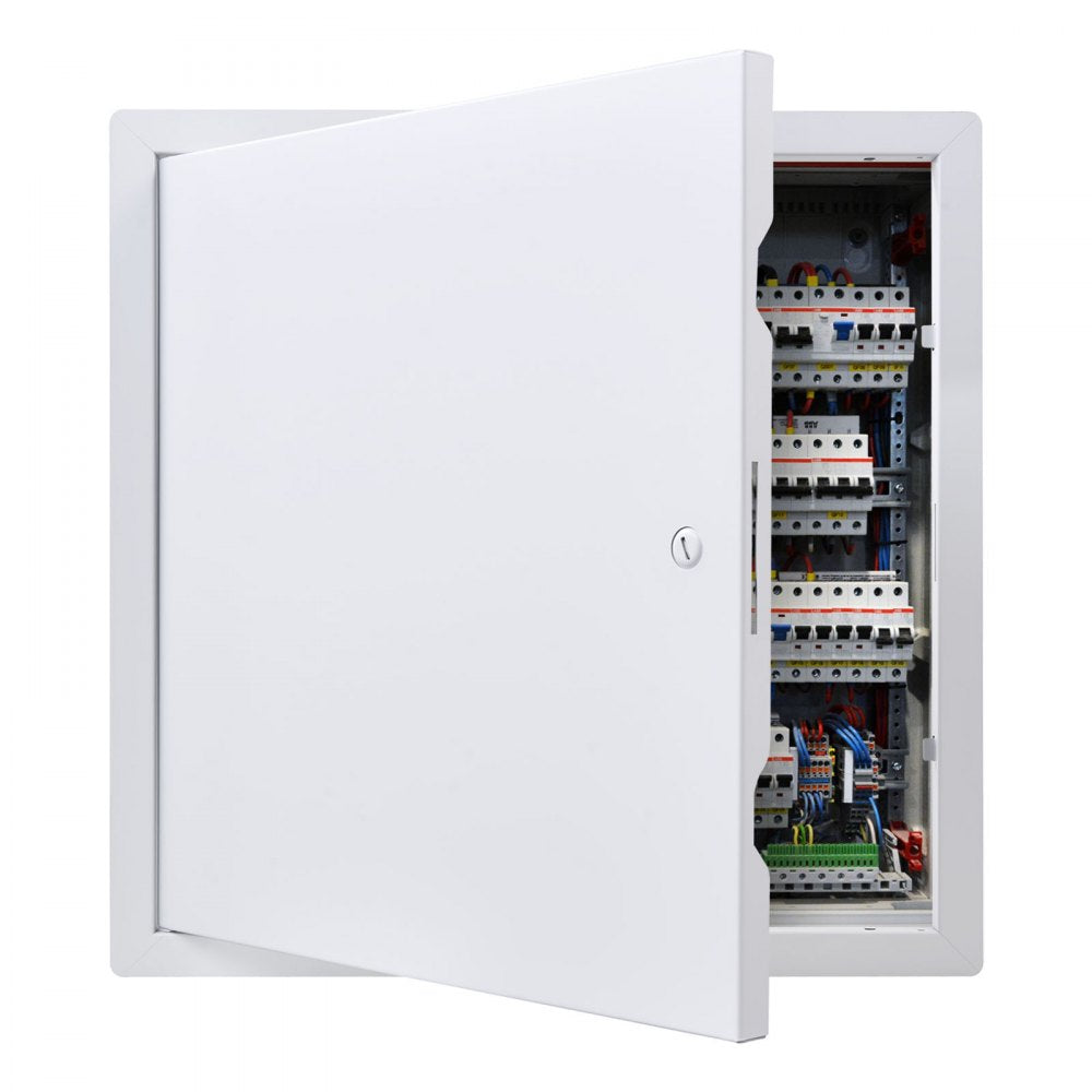 VEVOR Access Panel for Drywall, 15.2 x 15.2 in Galvanized Steel Access Door, Easy Install Hinged Service Panel with