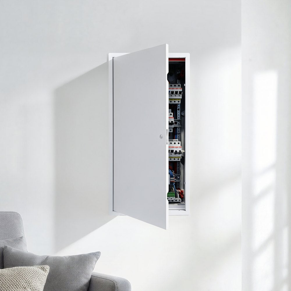VEVOR Access Panel for Drywall, 30.3 x 15.2 in Galvanized Steel Access Door, Easy Install Hinged Service Panel with
