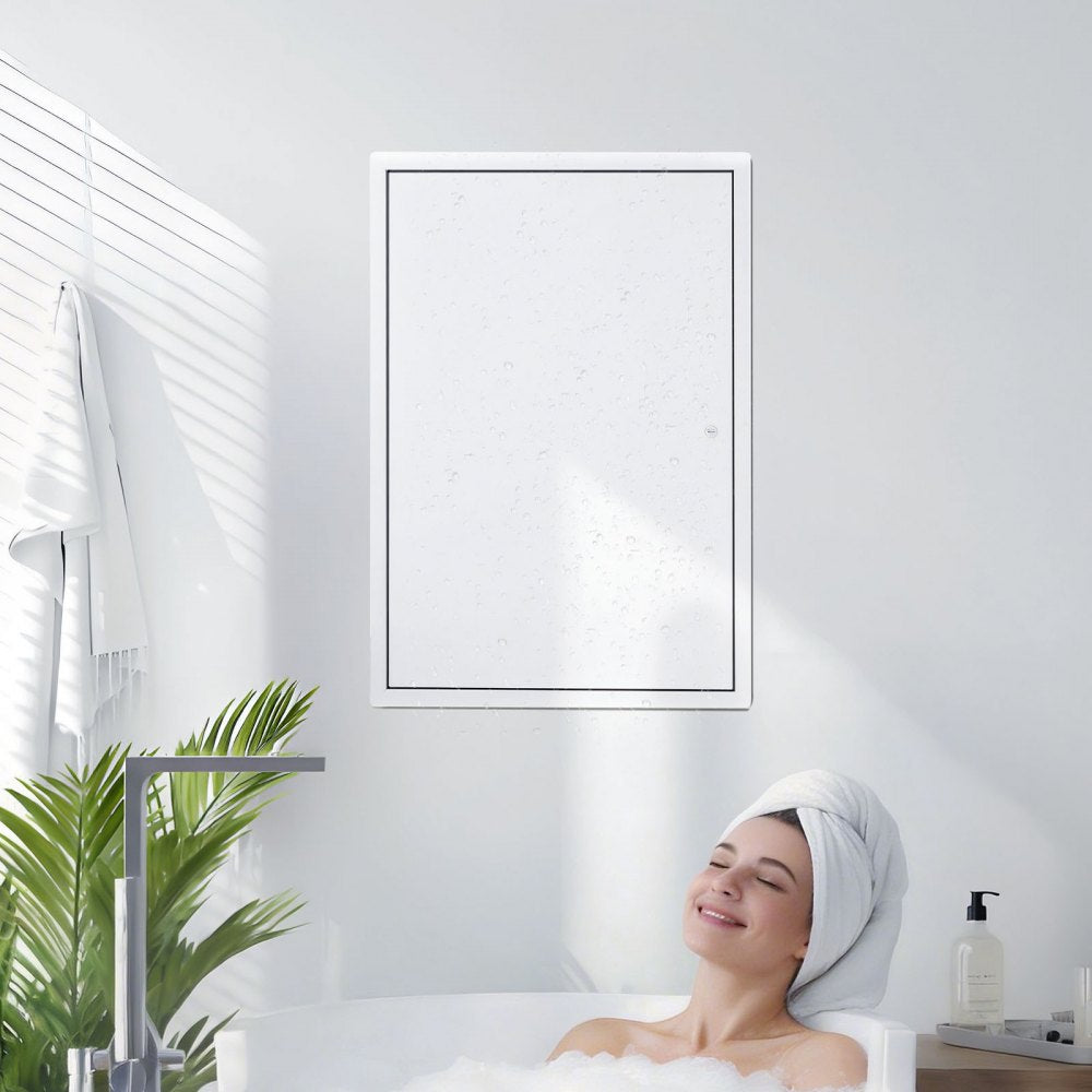 VEVOR Access Panel for Drywall, 25.3 x 17.2 in Galvanized Steel Access Door, Easy Install Hinged Service Panel with