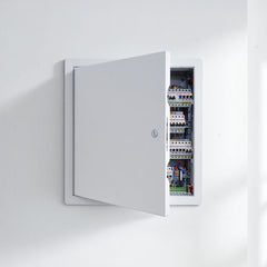 VEVOR Access Panel for Drywall, 19.2 x 19.2 in Galvanized Steel Access Door, Easy Install Hinged Service Panel with