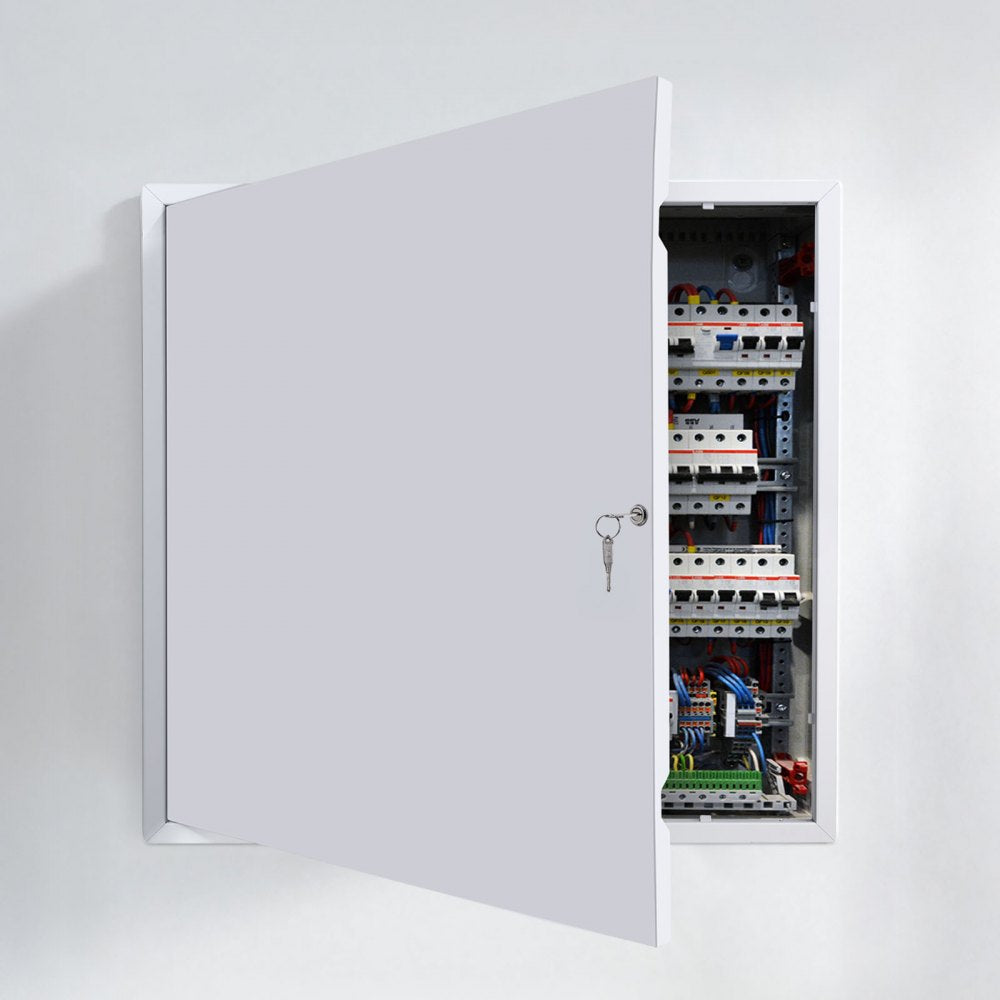 VEVOR Access Panel for Drywall, 25.2 x 25.2 in Galvanized Steel Access Door, Easy Install Hinged Service Panel with