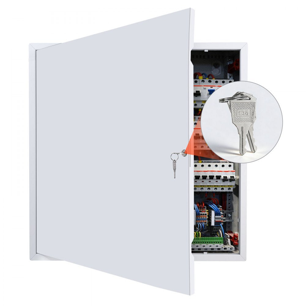 VEVOR Access Panel for Drywall, 25.2 x 25.2 in Galvanized Steel Access Door, Easy Install Hinged Service Panel with