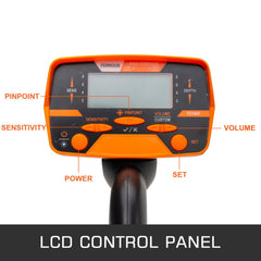 VEVOR Metal Detector Waterproof Disc Metal detectors Underwater Underground high Accuracy LCD Display Metal Detector