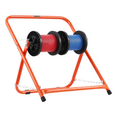 VEVOR Cable Caddy, Heavy Duty Steel Frame, Spool Holder for Electrical Wires, Portable Wire Dispenser for Up to 20 in