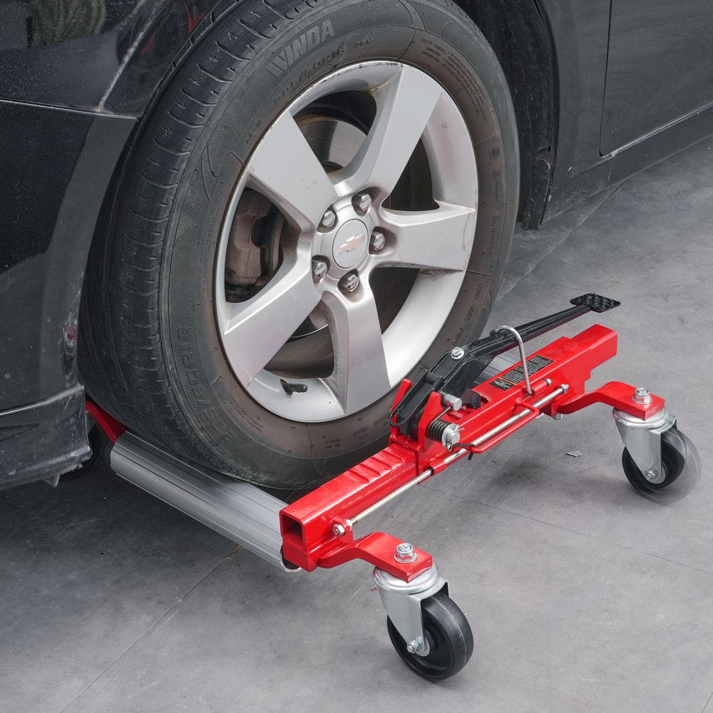 VEVOR Wheel Dolly, Max Capacity 1500 Lbs Car Dolly, Car Jack Dolly Lifter with Wheels, Heavy Duty Vehicle Positioning