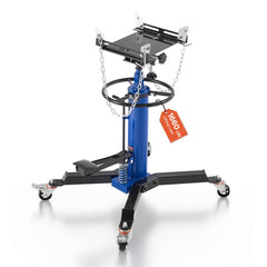 VEVOR Hydraulic Transmission Jack, 1660 lbs / 0.75 Ton Lifting Capacity Telescoping Transmission Jack with Foot Pedal
