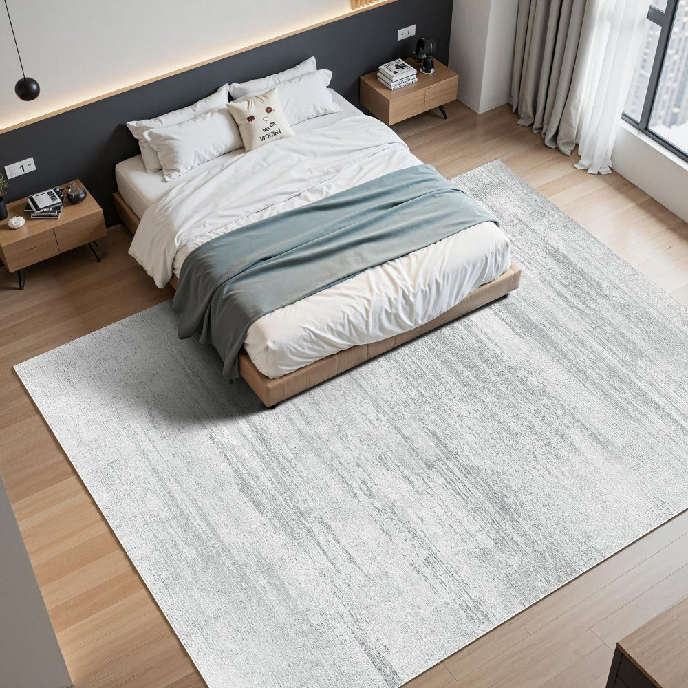 VEVOR Area Rug, 10 x 14 ft Large Washable Rug, Non-Slip and Tear-Resistant Soft Carpet, Pet & Child Friendly Modern