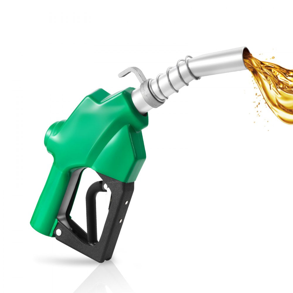 VEVOR 1 Inch NPT Automatic Fuel Nozzle, Max Flow Rate 21.6 GPM, Auto Shut Off Diesel Gas Pump Nozzle with 3-Speed