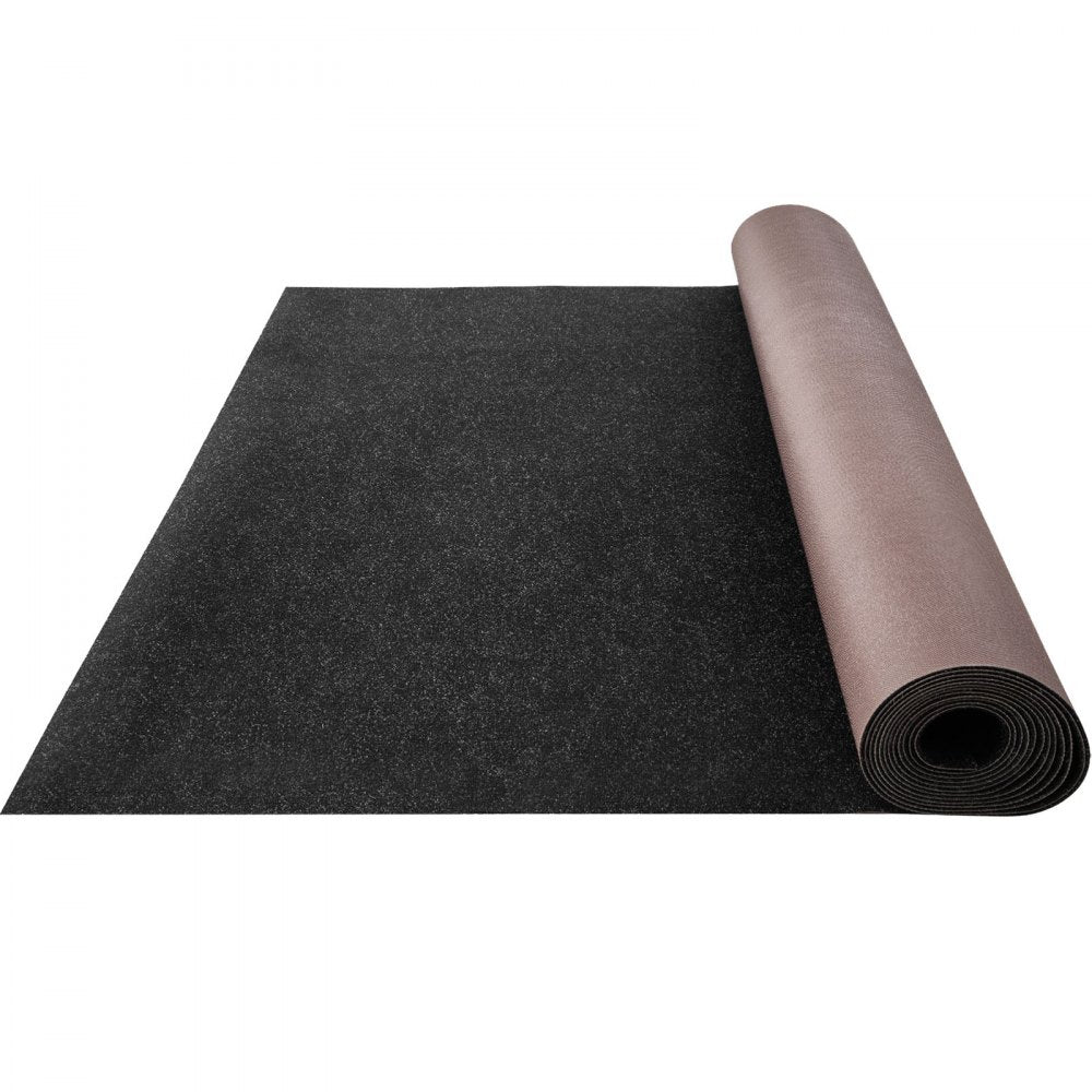 VEVOR Boat Carpet, 6 ft x 18 ft Marine Carpet for Boats, Waterproof Black Indoor Outdoor Carpet with Marine Backing