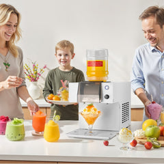 VEVOR Snowflake Ice Machine, 132LBS/24H Snowflake Ice Maker, Ice-Shaver Machine with Stainless Steel Blade, Electric