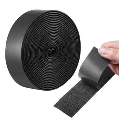 VEVOR 16 ft x 1.5 in Hook and Loop Tape, Hook Loop Heavy Duty Strips Rolls, Strong Nylon Self Adhesive Strips Roll