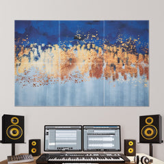 VEVOR 6 Pack Art Acoustic Panels, 70.87 x 47.24 x 0.4 inch Soundproof Wall Tiles, Self Adhesive Decorative Sound