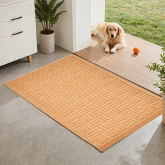 VEVOR Door Mat, 29.53 x 17.72 Inch, Front Door Mat Outside Entrance with Non-slip Rubber Backing, Dirt-Resistant &