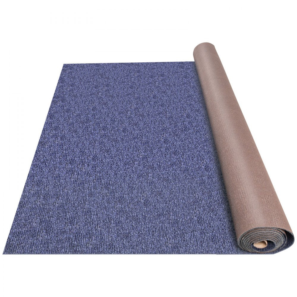 VEVOR Deep Blue Marine Carpet 6 ft x 13.1 ft Marine Carpeting Marine Grade Carpet for Boats with Waterproof Back