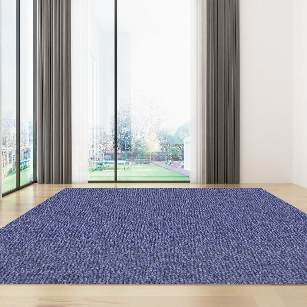 VEVOR Deep Blue Marine Carpet 6 ft x 29.5 ft Marine Carpeting Marine Grade Carpet for Boats with Waterproof Back