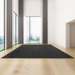 VEVOR Marine Carpet, 6 x 30 ft Boat Carpeting, Charcoal Black Marine Grade Boat Carpet, Indoor/Outdoor Marine Carpeting