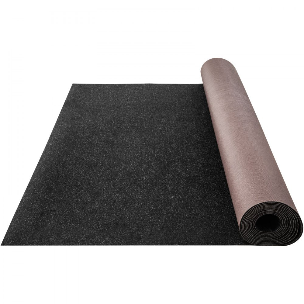VEVOR Marine Carpet, 6 x 30 ft Boat Carpeting, Charcoal Black Marine Grade Boat Carpet, Indoor/Outdoor Marine Carpeting