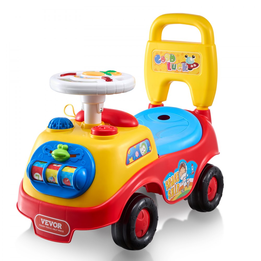 VEVOR Ride On Push Car for Toddlers, Ages 1-3, Ride Racer, Sit to Stand Toddler Ride On Toy, Classic Kids Ride On Car