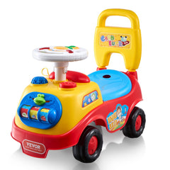 VEVOR Ride On Push Car for Toddlers, Ages 1-3, Ride Racer, Sit to Stand Toddler Ride On Toy, Classic Kids Ride On Car