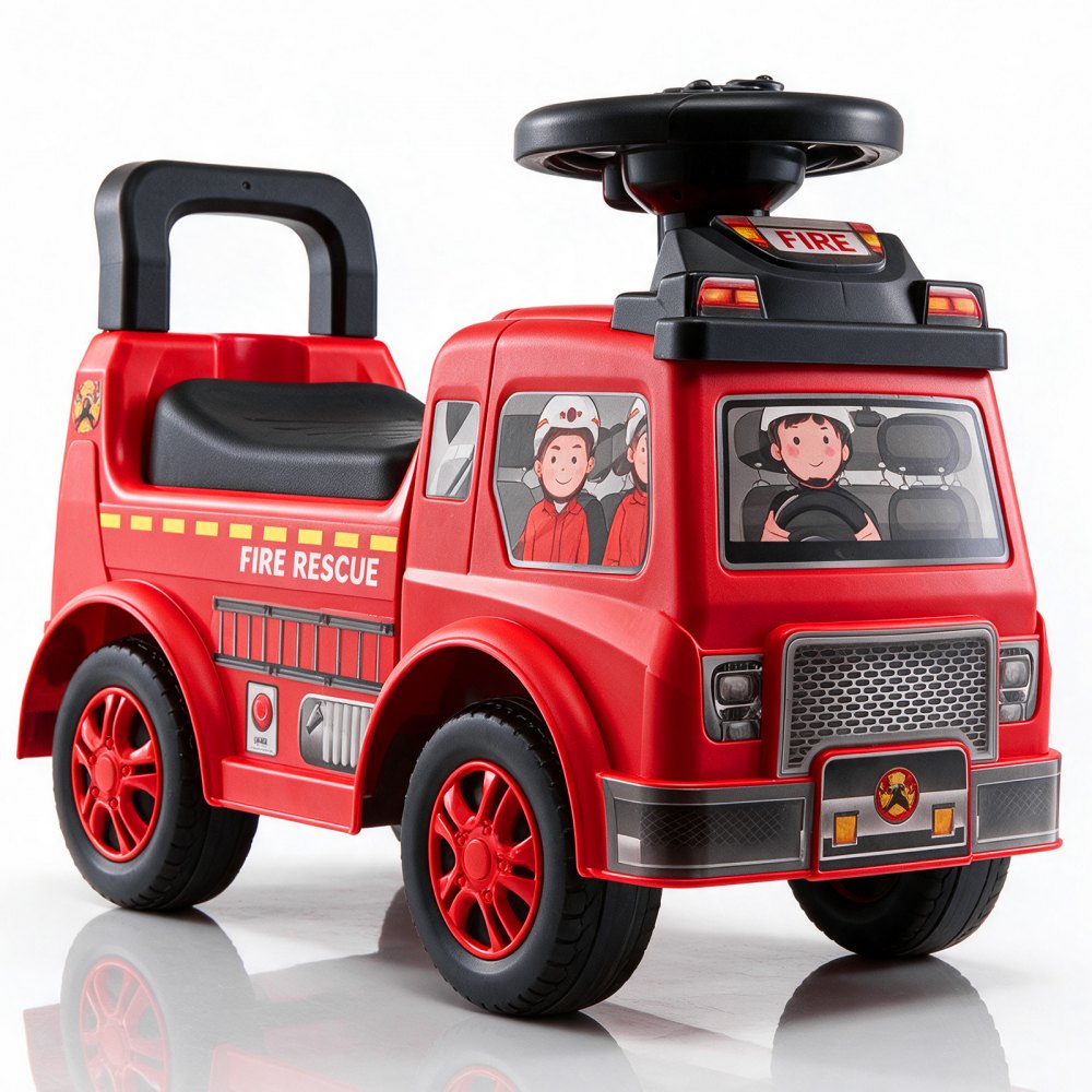 VEVOR Ride On Push Car for Toddlers, Ages 1-3, Ride Racer, Sit to Stand Toddler Ride On Toy, Classic Kids Ride On Car
