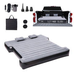 VEVOR Truck Bed Air Mattress, for 5.5-5.8 ft Full Size Short Truck Beds, Inflatable Air Mattress Camping Bed with 12V
