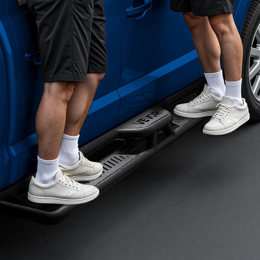 VEVOR Running Boards, 6 Inches Side Steps Compatible with 2009-2018 Dodge Ram 1500 Crew Cab, 2010-2025 Dodge Ram 2500