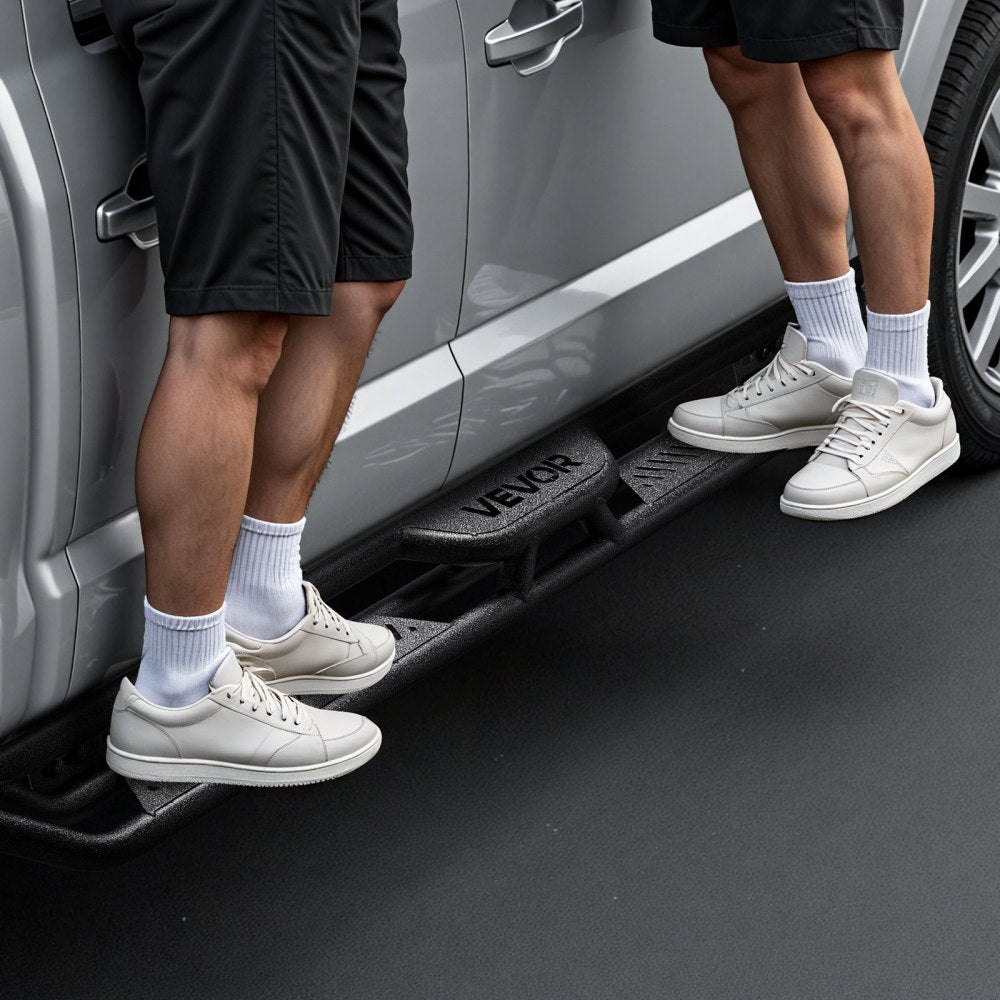VEVOR Running Boards, 6 Inches Side Steps Compatible with 2015-2025 Ford F150 SuperCrew Cab, 2017-2025 Ford F150