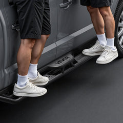 VEVOR Running Boards, 6 Inches Side Steps Compatible with 2019-2025 Chevy Silverado/GMC Sierra 1500 Crew Cab, 2020-2025