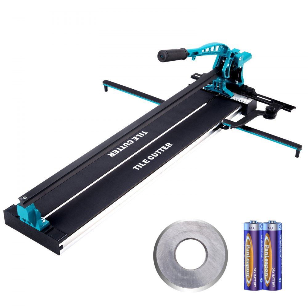 VEVOR Manual Tile Cutter, 32 inch, Porcelain Ceramic Tile Cutter with Tungsten Carbide Cutting Wheel, Infrared