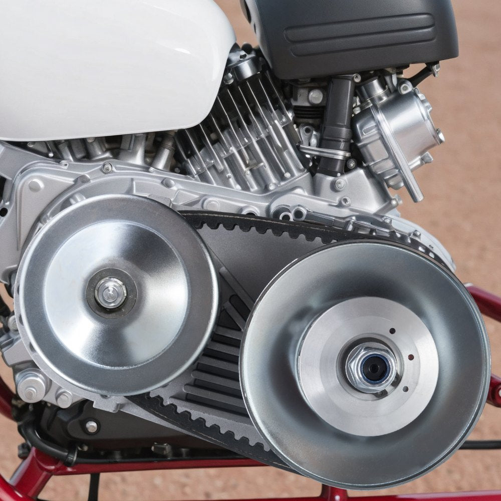 VEVOR Drive Clutch, 2-8HP Engine, 2000 RPM High-Strength Drive Clutch with Asymmetric Designed Wheels & Robust Rubber