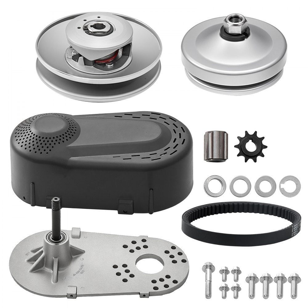 VEVOR Drive Clutch, 2-8HP Engine, 2000 RPM High-Strength Drive Clutch with Asymmetric Designed Wheels & Robust Rubber