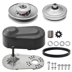 VEVOR Drive Clutch, 2-8HP Engine, 2000 RPM High-Strength Drive Clutch with Asymmetric Designed Wheels & Robust Rubber