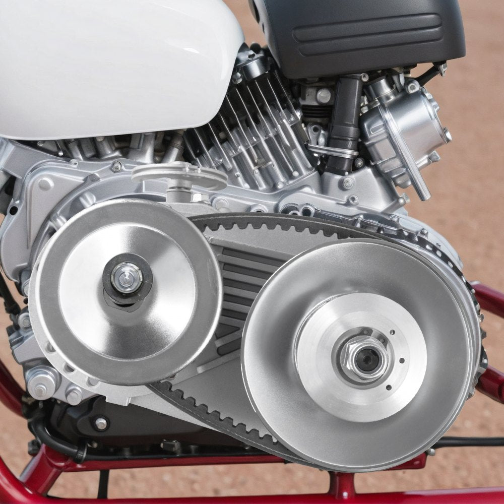VEVOR Drive Clutch, 2-8HP Engine, 2000 RPM High-Strength Drive Clutch with Asymmetric Designed Wheels & Robust Rubber